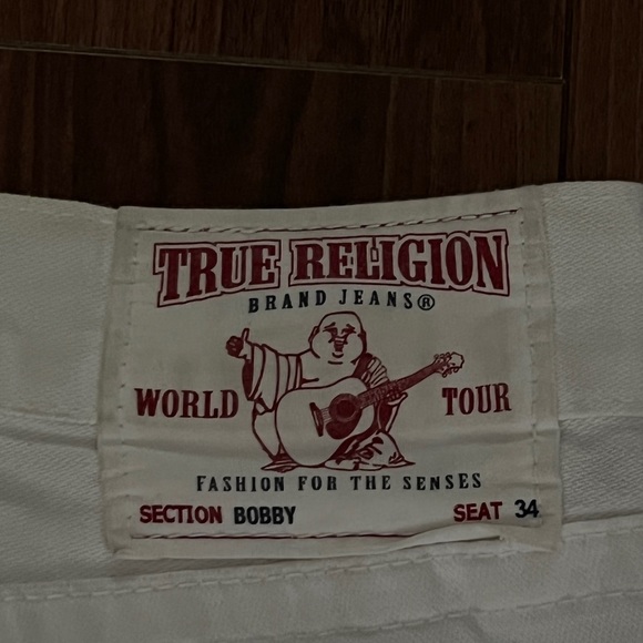 True Religion Bobby White Jeans Size 31 - Picture 7 of 7